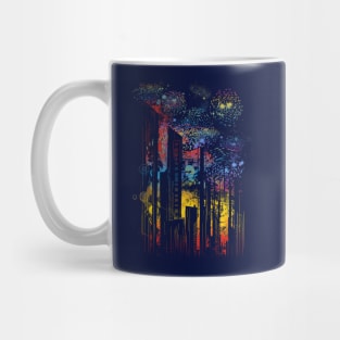 starry city lights Mug